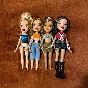 Bratz Doll Lot of 4